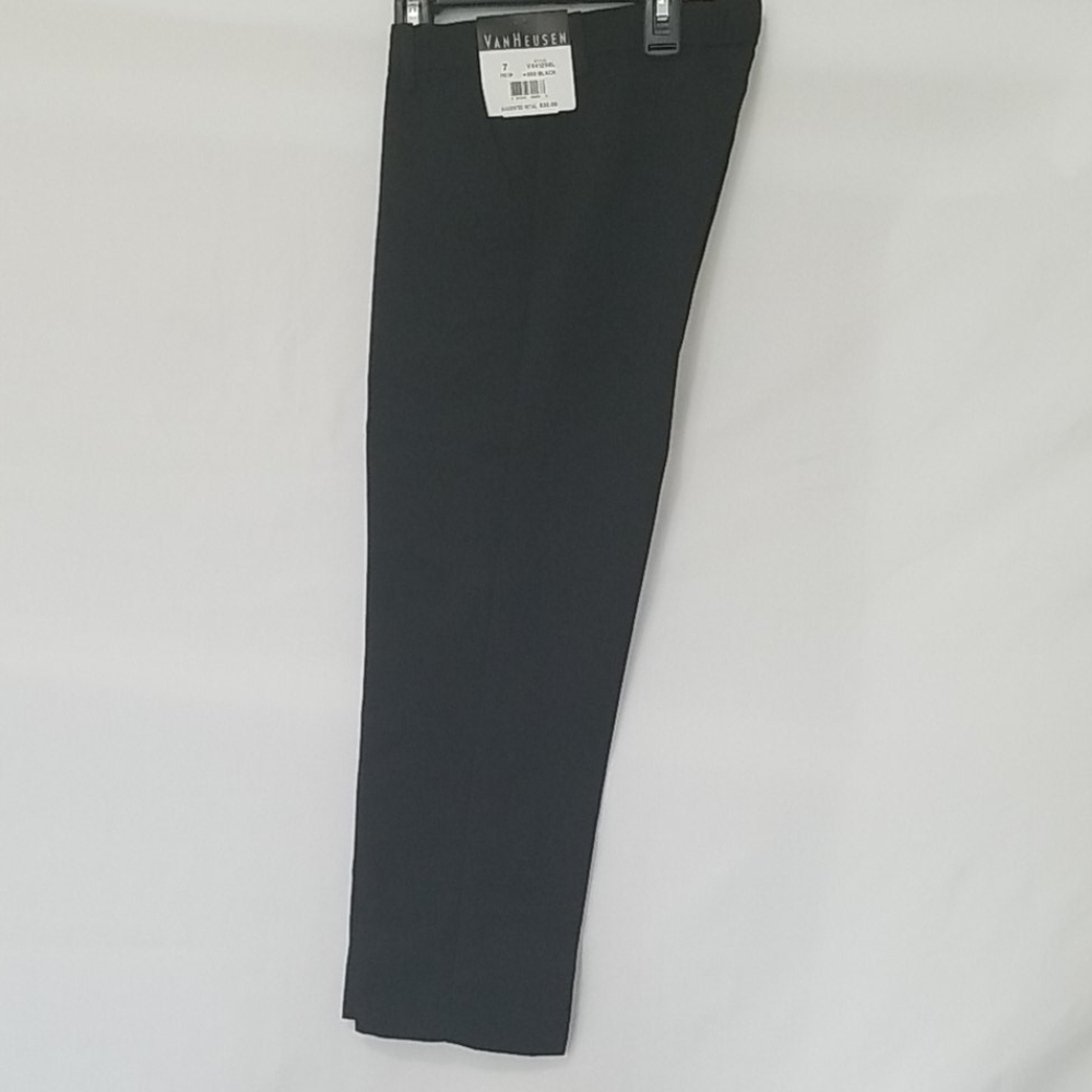 ❤Van Heusen boys Black dress pants.